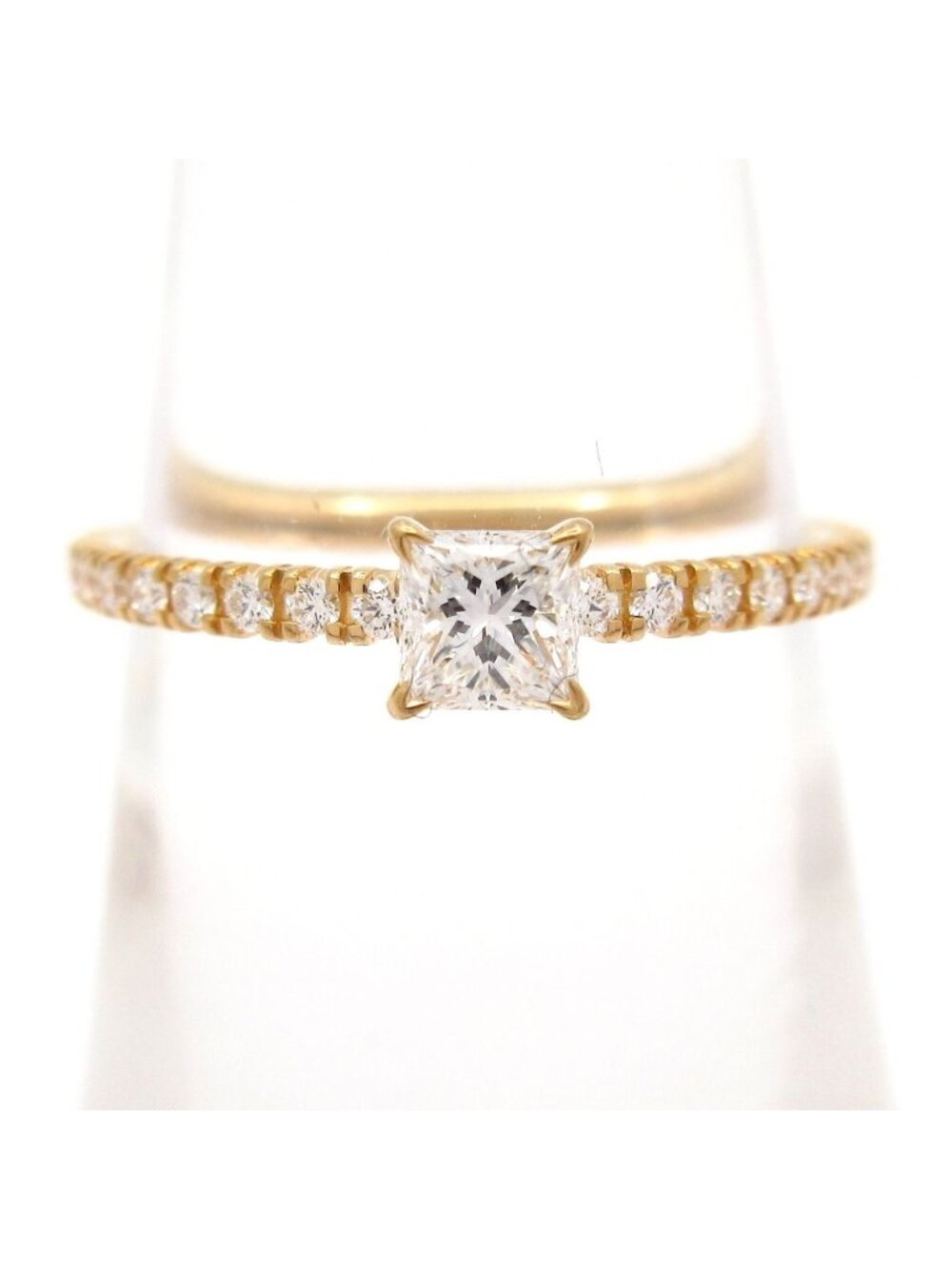 Cartier Ring 49 Etincelle de Cartier 18k Yellow Gold Diamond